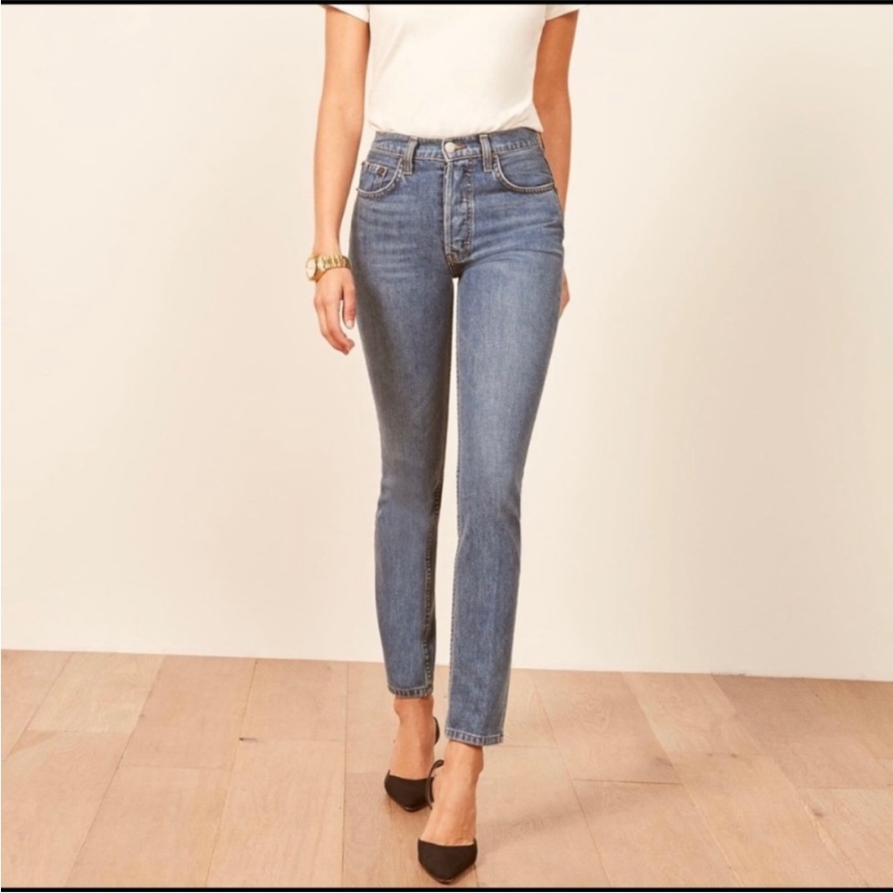 Reformation melissa high and skinny jeans